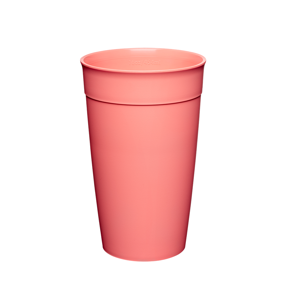 Original Plastic Cup Base - L 16oz | Clay