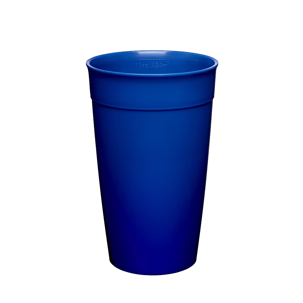 Original Plastic Cup Base - L 16oz | Electric Blue