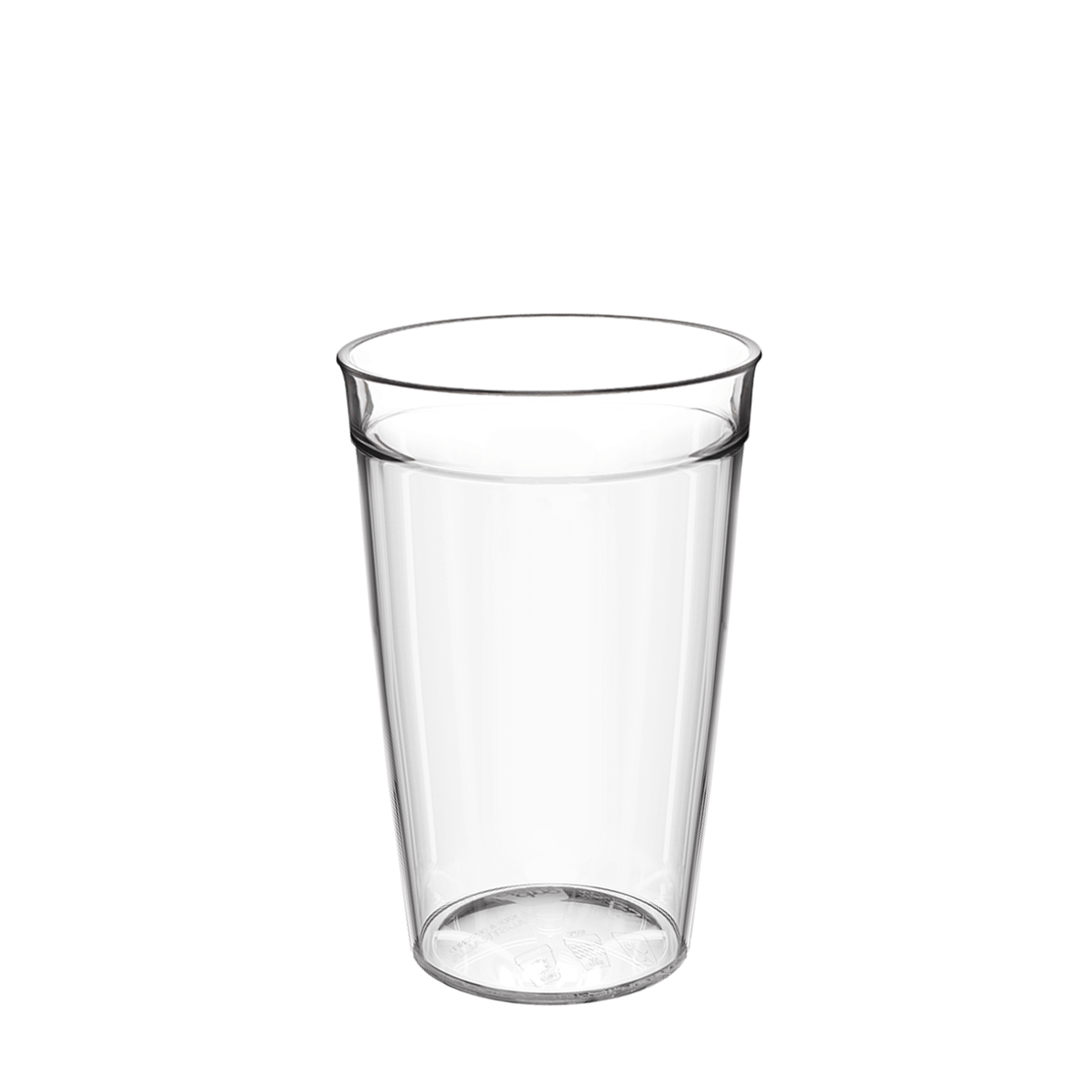 Original Plastic Cup Base - M 12oz | Clear 100% Recycled