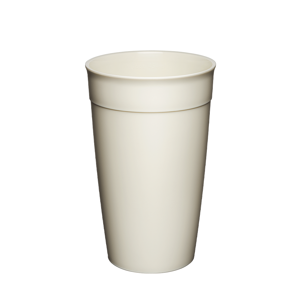 Original Plastic Cup Base - L 16oz | Chalk