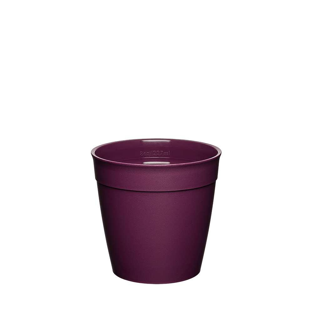 Original Plastic Cup Base - S 8oz | Merlot