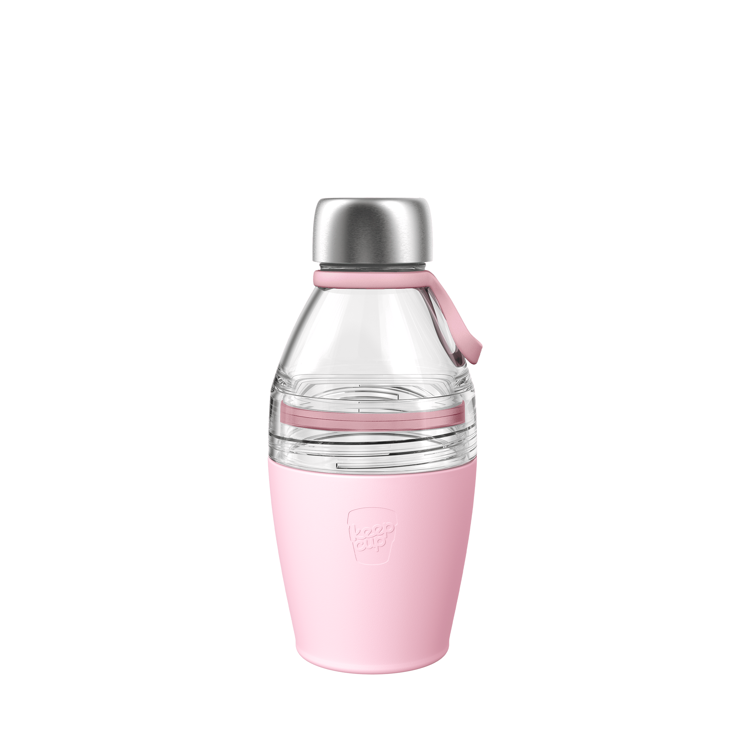 Helix Bottle Clear Top - 420ml | Pashmak Pink