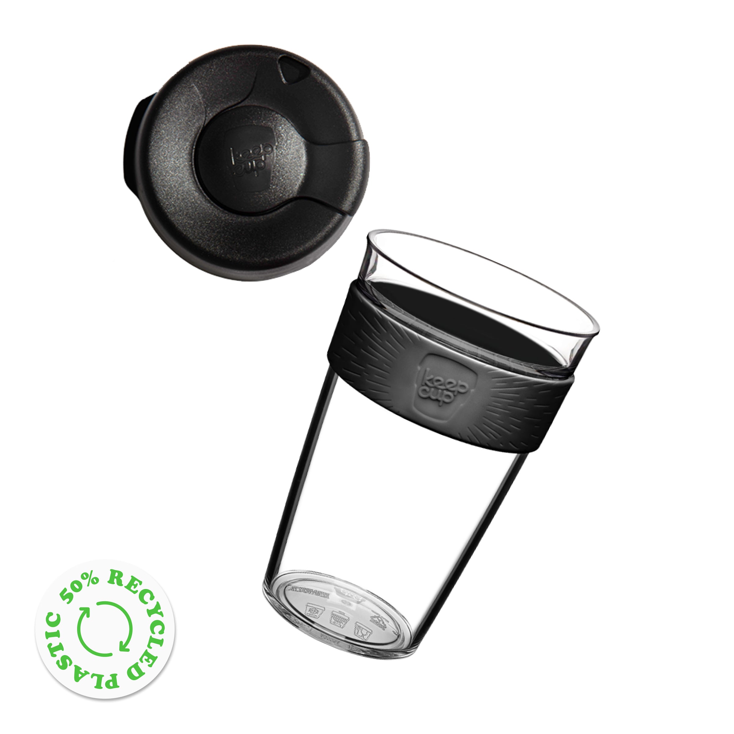 Original Clear - L 16oz | Black