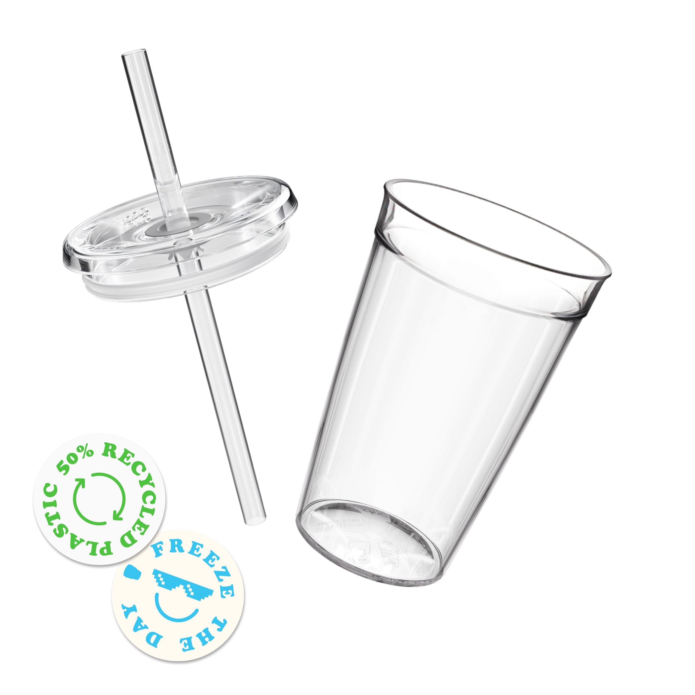 Cold Cup Original - L 16oz | Coffee Straw
