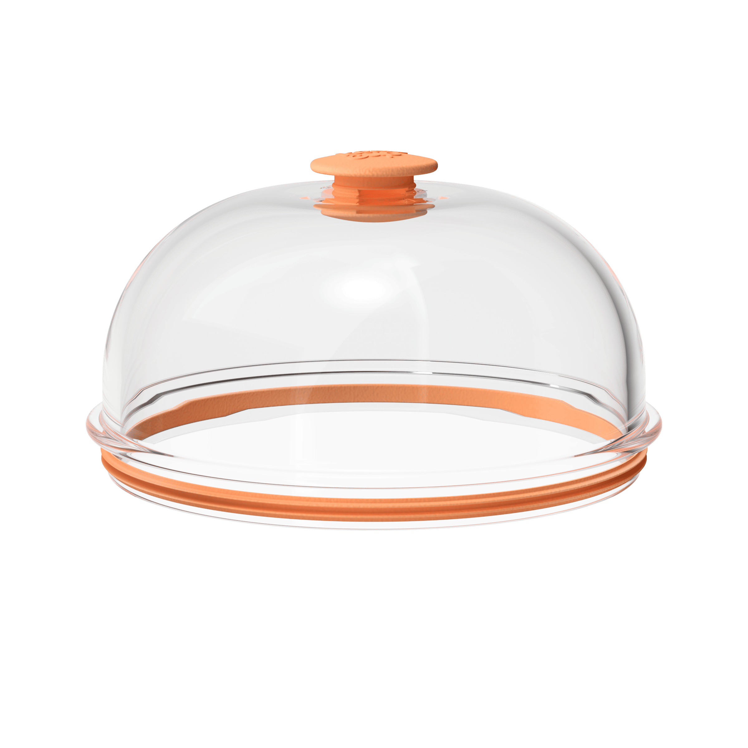 Go Bowl Dome Lid | Peach
