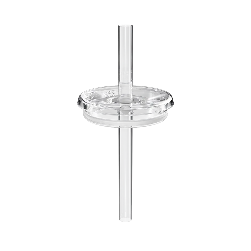 Boba Straw Lid - L 16oz | Glass Cup