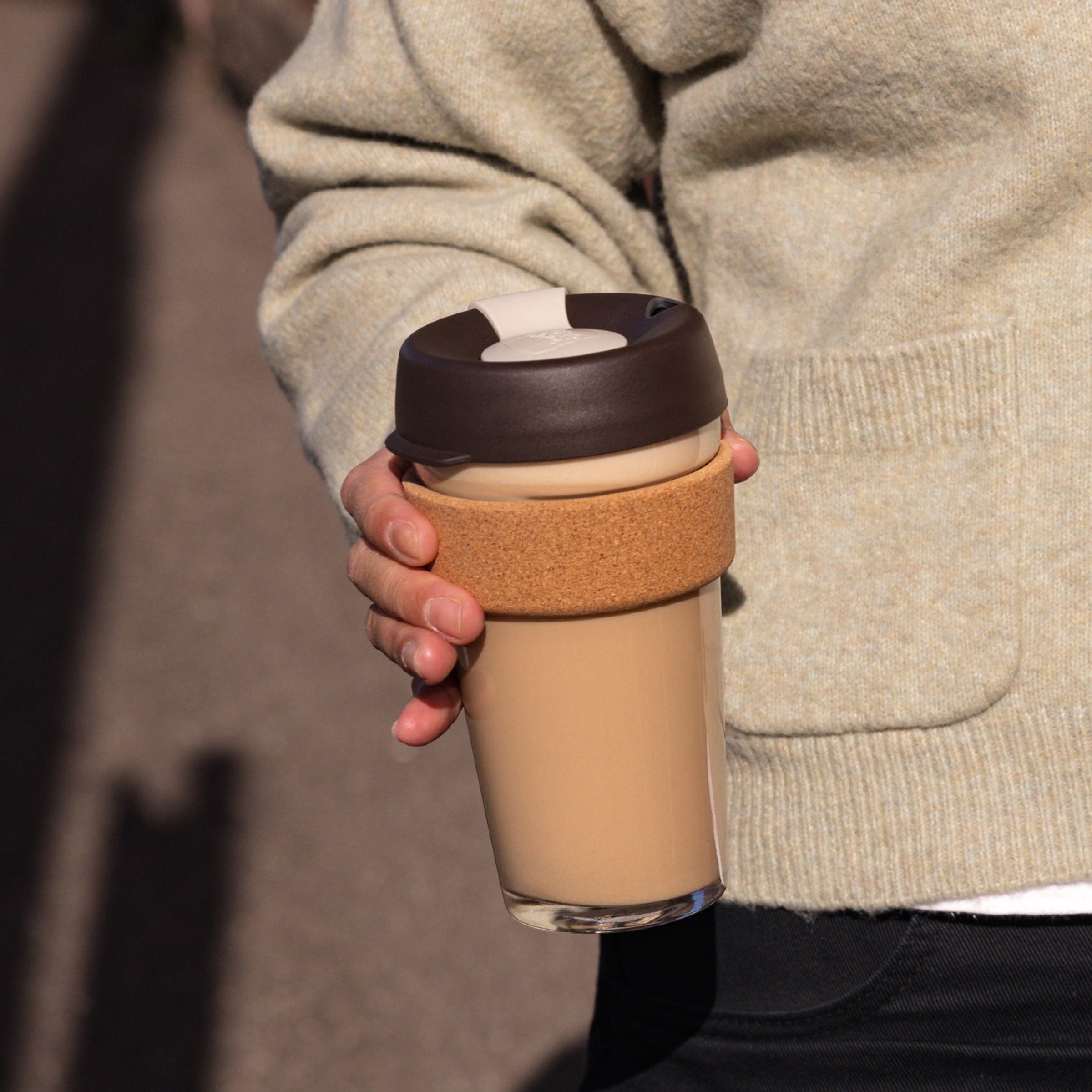 Brew Cork - L 16oz | Almond