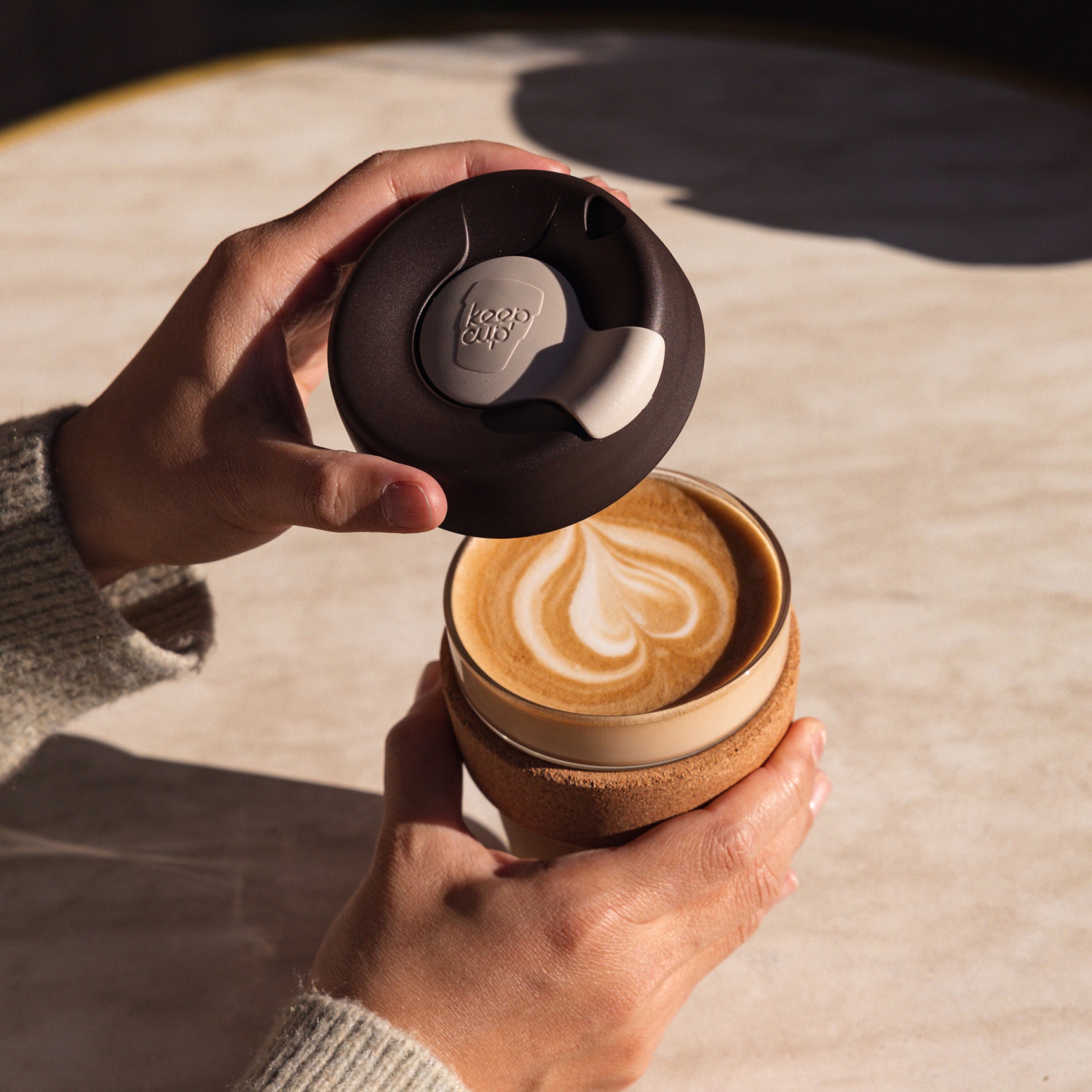 Brew Cork - M 12oz | Almond