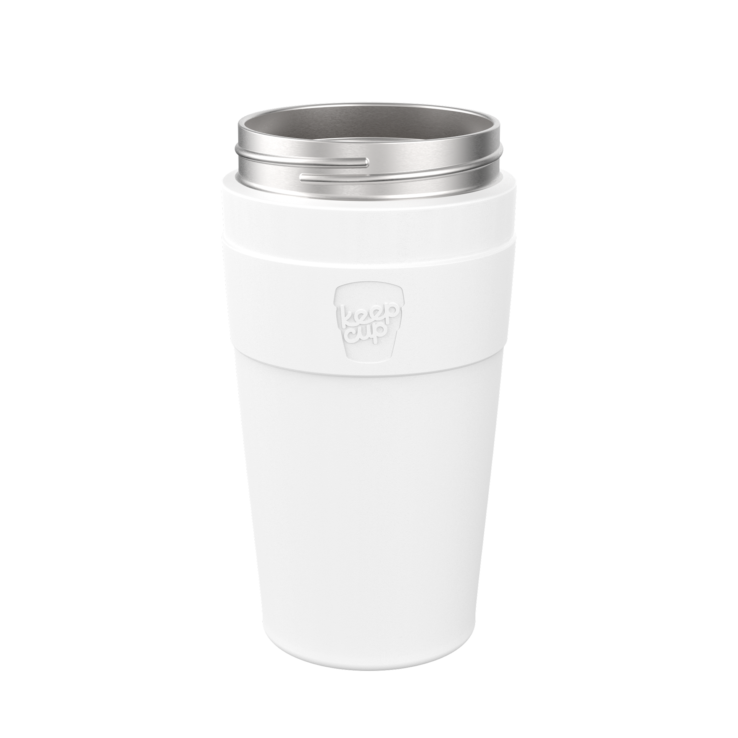 Helix Base with Band - L 16oz | White