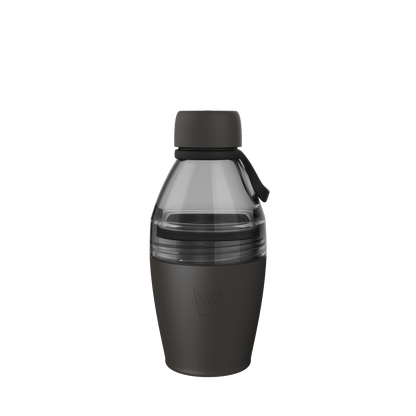 Helix Bottle Clear Top - 420ml | Black