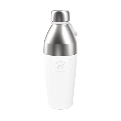 Helix Bottle - L 660ml | White Chrome