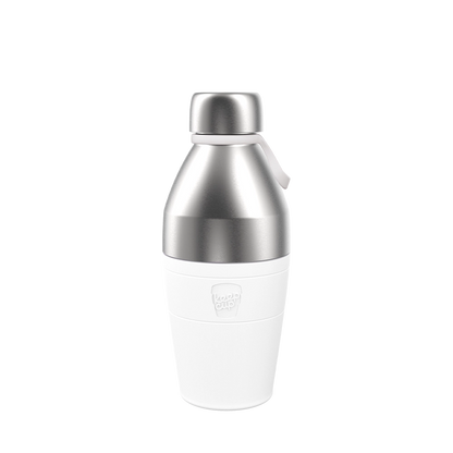 Helix Bottle - M 530ml | White Chrome