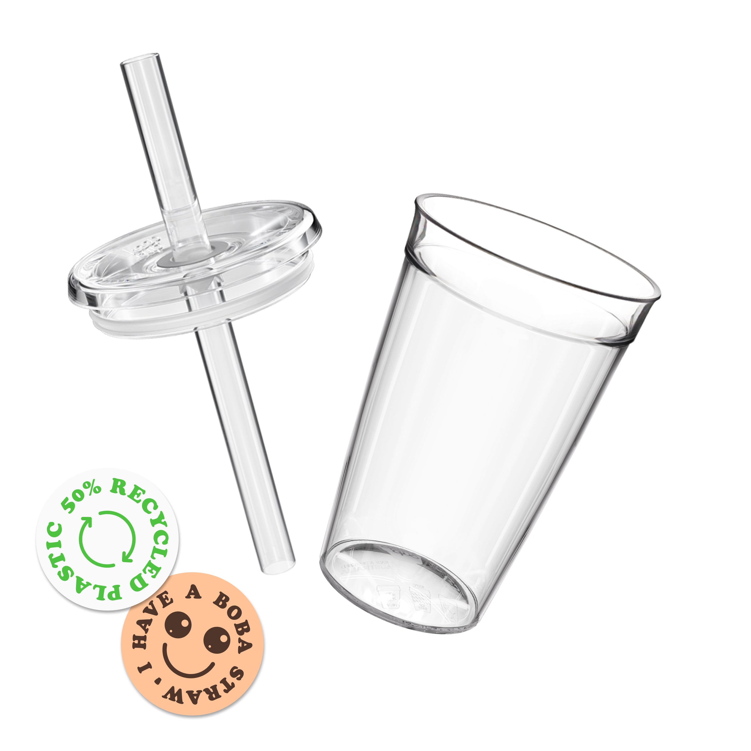 Cold Cup Original - L 16oz | Boba Straw