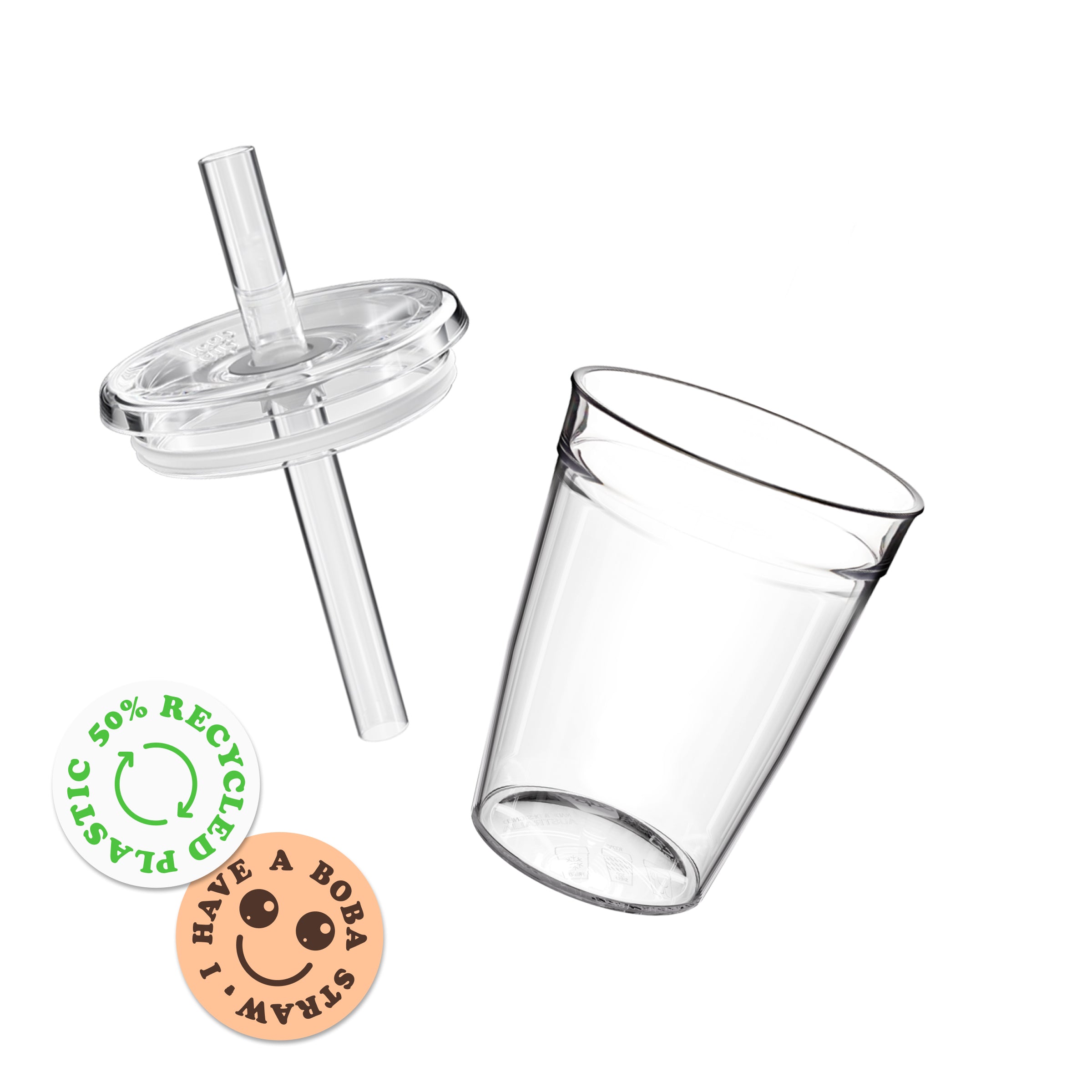 Cold Cup Original - M 12oz | Boba Straw