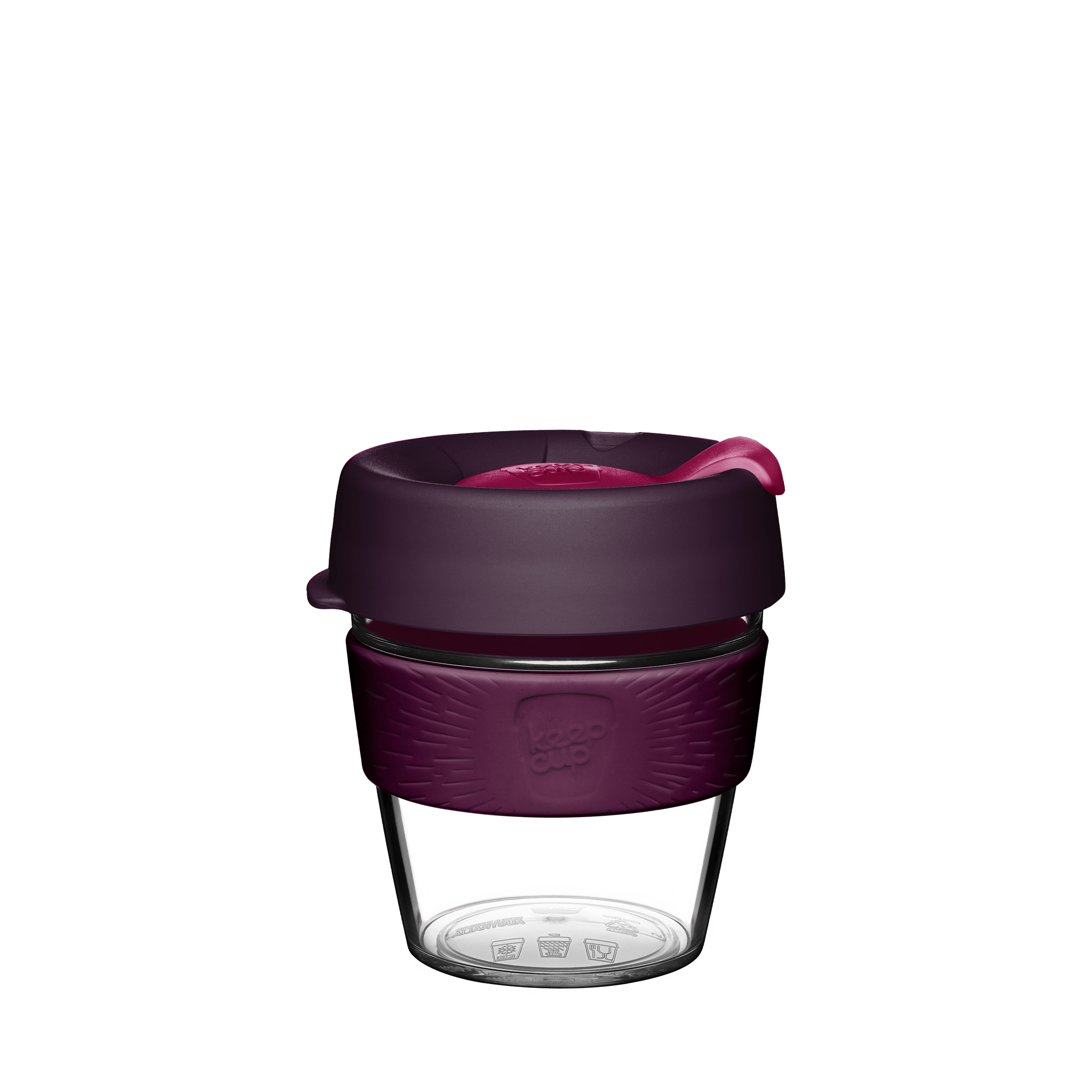 KeepCup Original Clear 8oz Alder | Reusable Cup AU