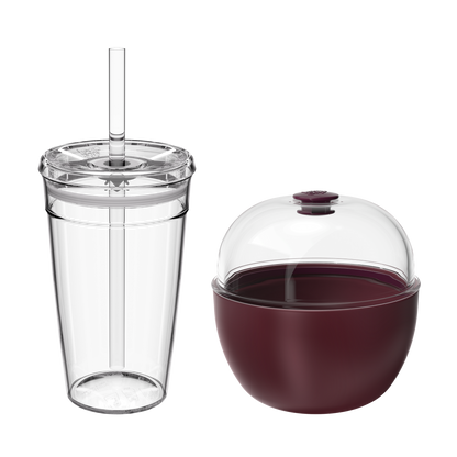 Sip and Snack Bundle | Plum